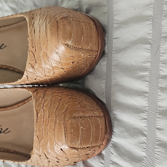 Nude snake skin texture heels - Picture 5 of 7